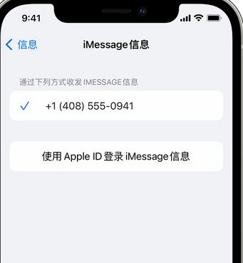 白水apple维修iPhone上无法正常发送iMessage信息