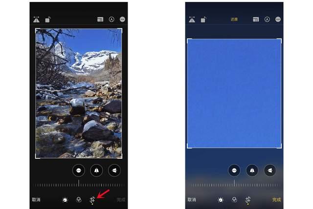 白水苹果手机维修分享iPhone手机如何使用裁剪功能隐藏照片 
