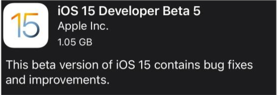 白水苹果手机维修分享如何升级到iOS15.0 beta5 